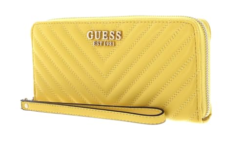 GUESS Keillah SLG Zip Around Wallet L Yellow von GUESS