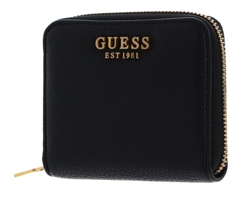 GUESS Laryn SLG Small Zip Around Wallet Black von GUESS