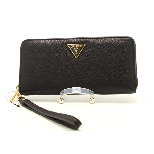 GUESS Laryn SLG Zip Around Wallet L Black von GUESS