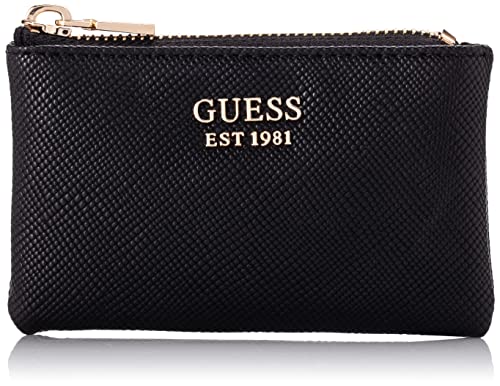 GUESS Laurel Damen Geldbörse mit Reißverschluss, Einheitsgröße, Schwarz, Standard-Größe, Laurel Geldbörse mit Reißverschluss GUESS Laurel Damen Geldbörse mit Reißverschluss, Einheitsgröße, Schwarz, Standard-Größe, Laurel Geldbörse mit Reißverschluss von GUESS