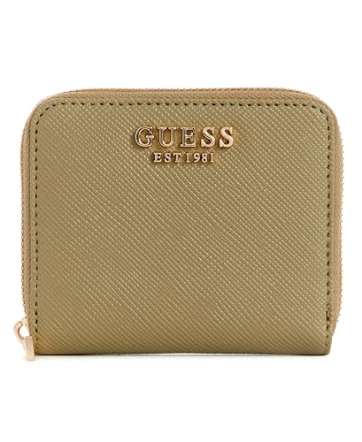 GUESS Laurel Damen Geldbörse mit Reißverschluss, klein, Salbei, Einheitsgröße GUESS Laurel Damen Geldbörse mit Reißverschluss, klein, Salbei, Einheitsgröße von GUESS
