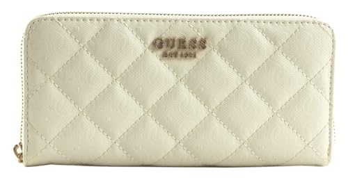 GUESS Laurel SLG Large Zip Around Wallet L White GUESS Laurel SLG Large Zip Around Wallet L White von GUESS