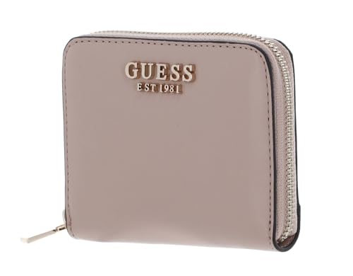 GUESS Laurel SLG Small Zip Around S Light Beige von GUESS