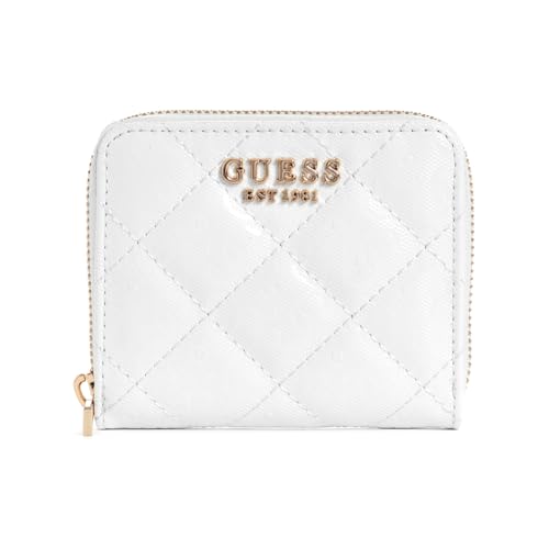 GUESS Laurel SLG Small Zip Around Wallet S White GUESS Laurel SLG Small Zip Around Wallet S White von GUESS