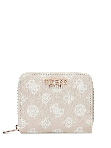 GUESS Laurel SLG Small Zip Around Wallet Sand Logo GUESS Laurel SLG Small Zip Around Wallet Sand Logo von GUESS