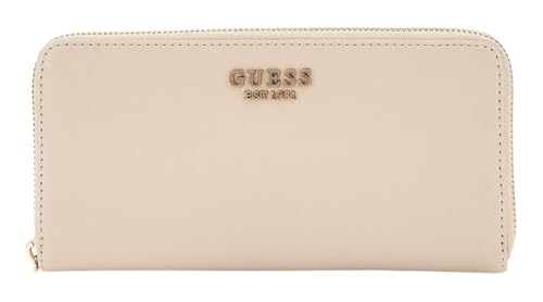 GUESS Laurel SLG Zip Around Wallet L Bone von GUESS