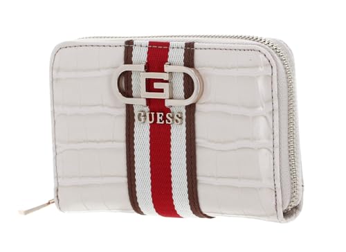 GUESS Nelka SLG Zip Around Wallet M Stone GUESS Nelka SLG Zip Around Wallet M Stone von GUESS