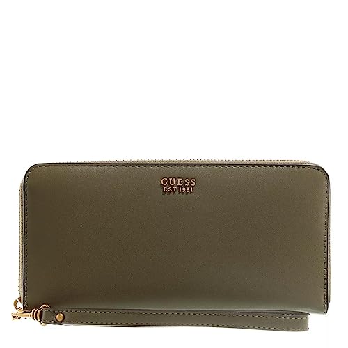 GUESS Portemonnaie mit Zip-Around-Reißverschlu, dunkel-grün(darkgreen), Gr. One Size von GUESS