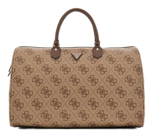 GUESS Weekender Duffel Bag Latte Logo/Brown GUESS Weekender Duffel Bag Latte Logo/Brown von GUESS