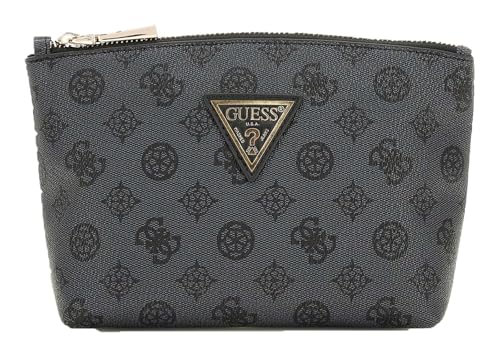 GUESS Wilder Large Top Zip Cosmetic Bag Charcoal GUESS Wilder Large Top Zip Cosmetic Bag Charcoal von GUESS