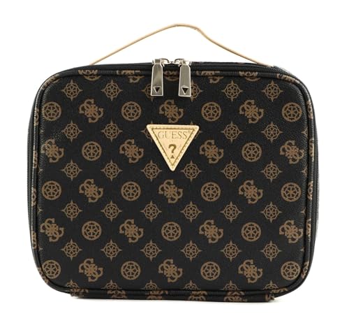 GUESS Wilder Travel Cosmetic Organizer Case Brown GUESS Wilder Travel Cosmetic Organizer Case Brown von GUESS