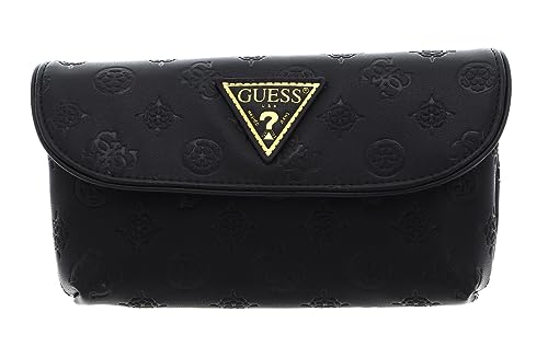 GUESS Wilder Wristlet Cosmetic Bag Black von GUESS