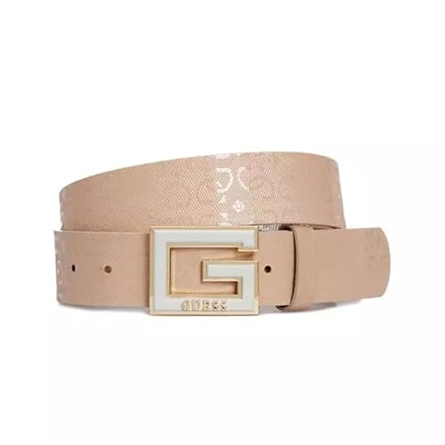 GUESS Women's Belt Blane Beige Large Uncommon Buckle XS von GUESS