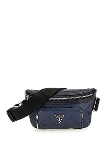 Guess Herren Bauchtasche/Bum Bag/Gürteltasche Milano Schwarz Kunstleder, Größe:-, Farbauswahl:schwarz von GUESS