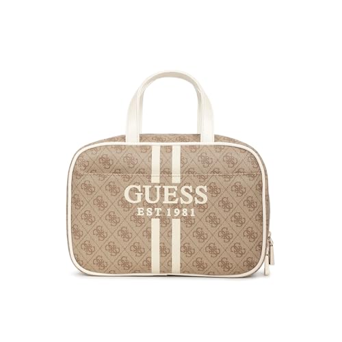 Guess Mildred - Kulturbeutel zum Aufhängen 30 cm latte von GUESS