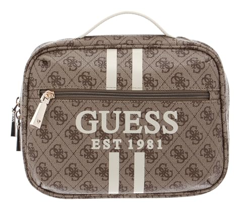 Guess Mildred Travel Kulturbeutel, Kosmetiktasche, Beige Guess Mildred Travel Kulturbeutel, Kosmetiktasche, Beige von GUESS