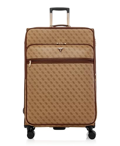GUESS Norom BD Koffer mit 8 Rollen, 71,1 cm, Latte-Logo, 28 Inch Roller Suitcase, TSA-geprüft GUESS Norom BD Koffer mit 8 Rollen, 71,1 cm, Latte-Logo, 28 Inch Roller Suitcase, TSA-geprüft von GUESS