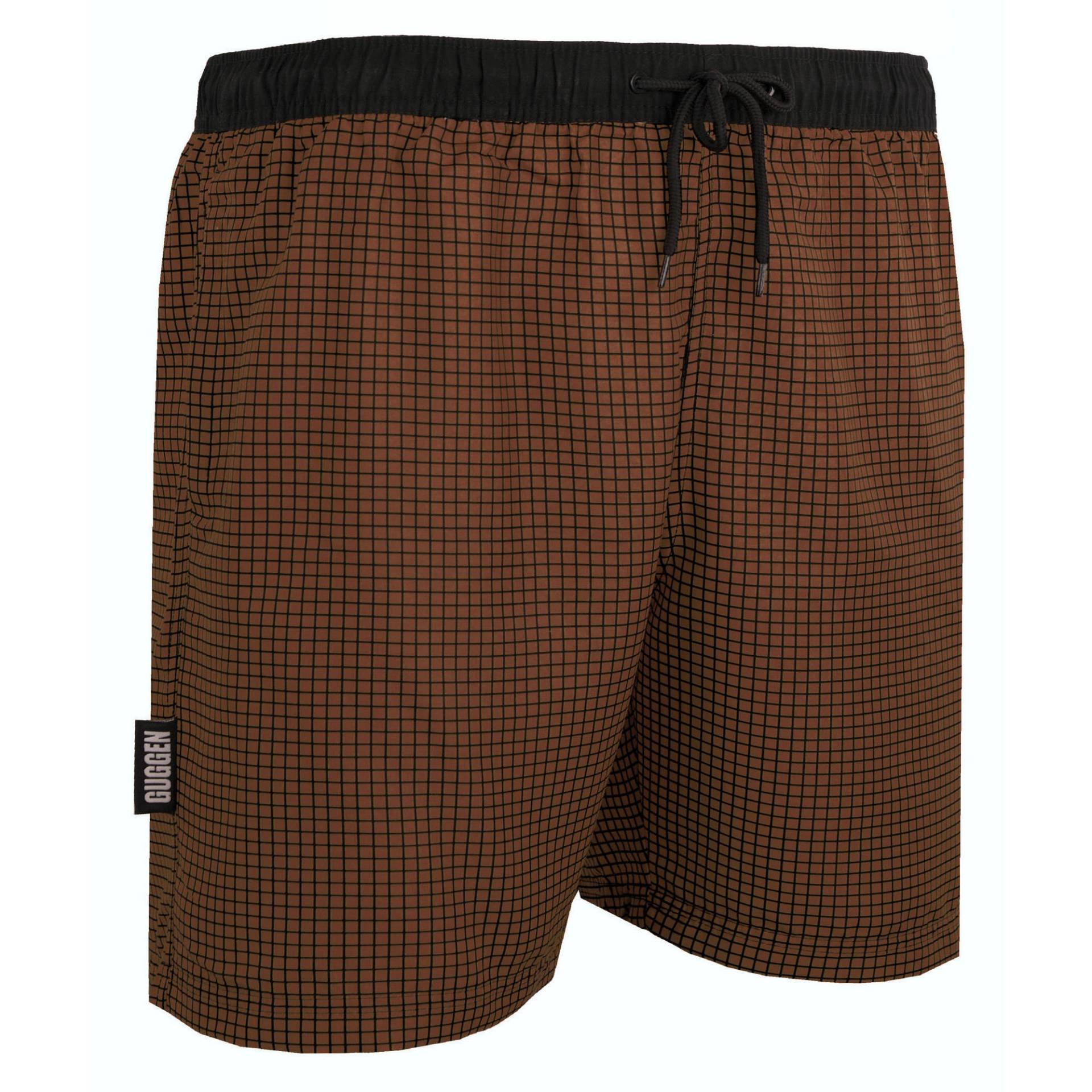 GUGGEN MOUNTAIN Style 6 Herren Badehose kariert Streifen in viele Farben von GUGGEN MOUNTAIN