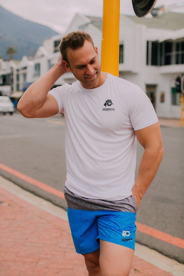 GUGGEN Mountain Badehose Badehose Herren Beachshorts Strandhose Boardshorts Schnelltrocknende Schnelltrocknende Badeshorts mit Kordelzug gestreiftes Muster GUGGEN Mountain Badehose Badehose Herren Beachshorts Strandhose Boardshorts Schnelltrocknende Schnelltrocknende Badeshorts mit Kordelzug gestreiftes Muster von GUGGEN Mountain