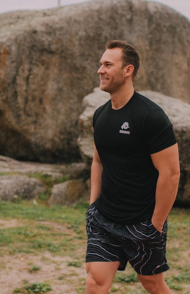 GUGGEN Mountain Badehose Herren Badehosen Badeshorts Männer Boardshort Schnelltrocknend 2335 Badeshorts, Badehose für Herren mit Gummizug und Innenslip GUGGEN Mountain Badehose Herren Badehosen Badeshorts Männer Boardshort Schnelltrocknend 2335 Badeshorts, Badehose für Herren mit Gummizug und Innenslip von GUGGEN Mountain