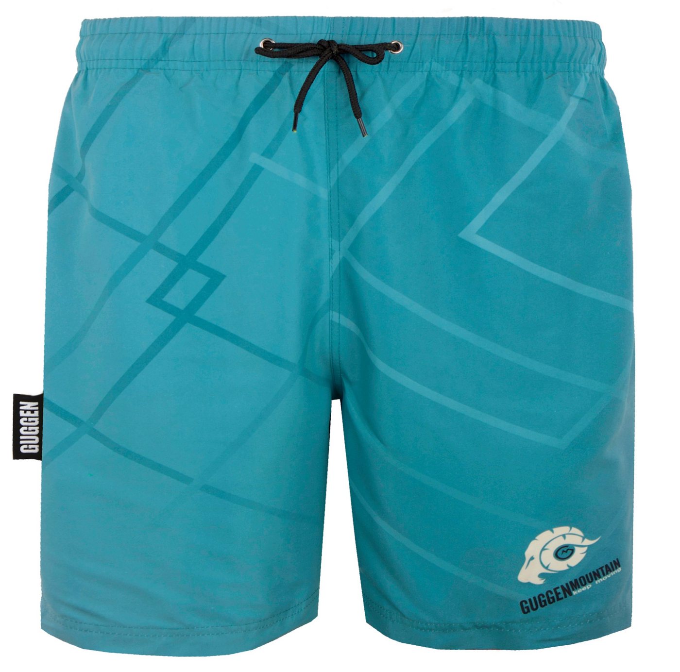 GUGGEN Mountain Badehose Herren Badehosen Badeshorts Männer Boardshort Schnelltrocknend 2335 Badeshorts, Badehose für Herren mit Gummizug und Innenslip GUGGEN Mountain Badehose Herren Badehosen Badeshorts Männer Boardshort Schnelltrocknend 2335 Badeshorts, Badehose für Herren mit Gummizug und Innenslip von GUGGEN Mountain
