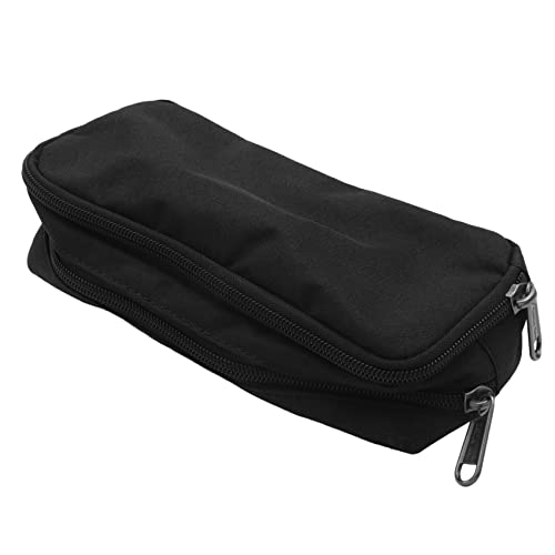 GUIJIALY Stift Federmäppchen mit großer Kapazität Oxford Aufbewahrung Tasche Marker Stift Etui Einfache Schreibwaren Tasche für Schul und Büro Organizer Schwarz von GUIJIALY