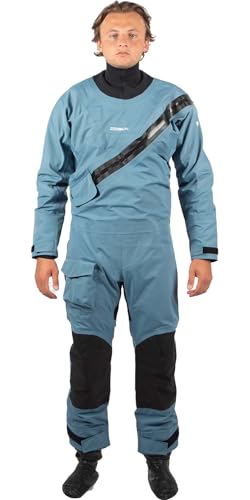 GUL 2022 Mens Dartmouth Eclip Zip Drysuit Dry Suit & Underfleece - Blau - 3- Dry -Trockenanzug, wasserdicht, spritzwassergeschützt GUL 2022 Mens Dartmouth Eclip Zip Drysuit Dry Suit & Underfleece - Blau - 3- Dry -Trockenanzug, wasserdicht, spritzwassergeschützt von GUL
