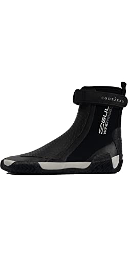 GUL 5mm CZ Windward Neoprenanzug Stiefel Stiefel Boot - Schwarz - Thermal Warm Heat Layer Schichten Easy Stretch - Unisex von GUL