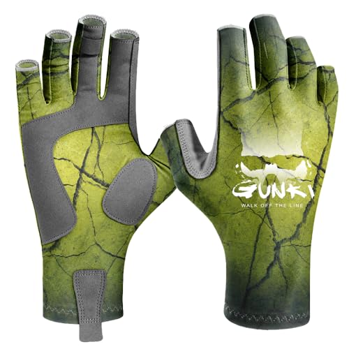 GUNKI Gants Gants Team Upf50 - Vert - 83278 von GUNKI