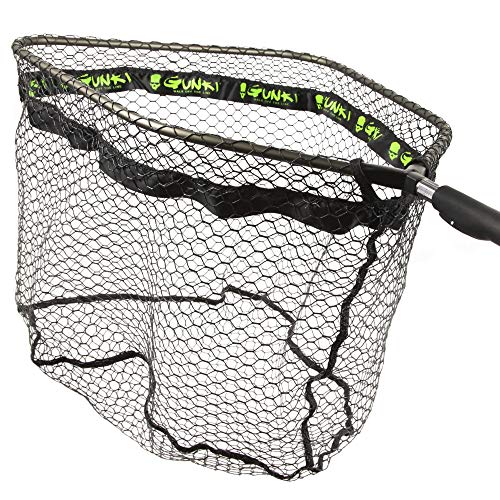 GUNKI Kescher für das Angeln Kescherstab Fast Street 60 x 50 cm Teleskopisch Kautchutiert Meer Forelle See GUNKI Kescher für das Angeln Kescherstab Fast Street 60 x 50 cm Teleskopisch Kautchutiert Meer Forelle See von GUNKI