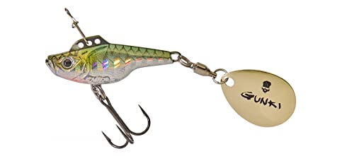 GUNKI Tail Spinner Jiger 35 S - 3.5cm - 9g - HL Minnow - Sinking - 30041 von GUNKI