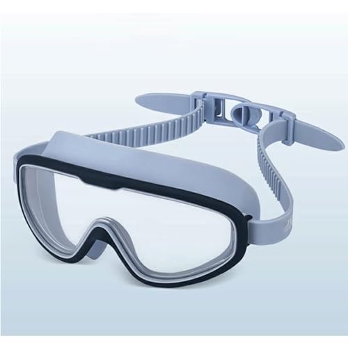GUOQDAMI Taucherbrille High-Definition-Vision-Schwimmbrille, Antibeschlag-Schwimmbrille, verstellbarer Riemen, Augenschutz, transparent Unisex von GUOQDAMI