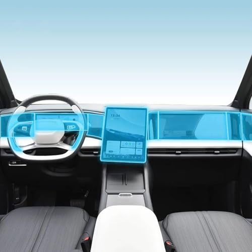 GUPEB Für Geely Galaxy L7 2022-2023 Autoinnenraum Mittelkonsole Transparente TPU-Schutzfolie Anti-Kratz-Reparatur von GUPEB