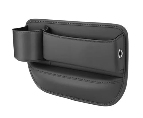 GUPEB Leder Autositz Gap Organizer Spalt Seite Aufbewahrungsbox Füller Seitliche Aufbewahrungstasche, passend für Alfa Romeo 147 156 159 von GUPEB