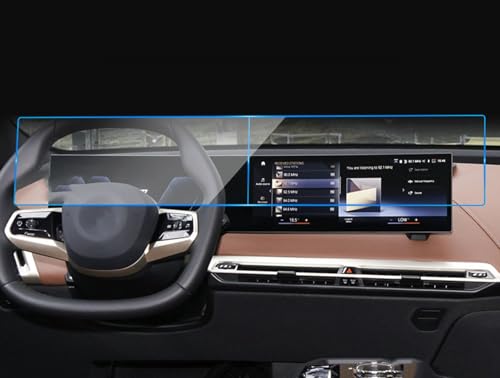 GUPEB Passend für BMW IX 2024 2023 2022 Navigation gehärtete Folie Instrument Schutzfolie Autozubehör von GUPEB