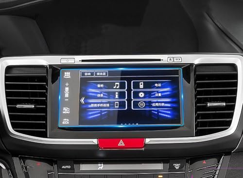 GUPEB Passend für Honda Accord 2016 Navigation 7-Zoll-Displayschutzfolie aus gehärteter Folie mit zentraler Steuerung von GUPEB