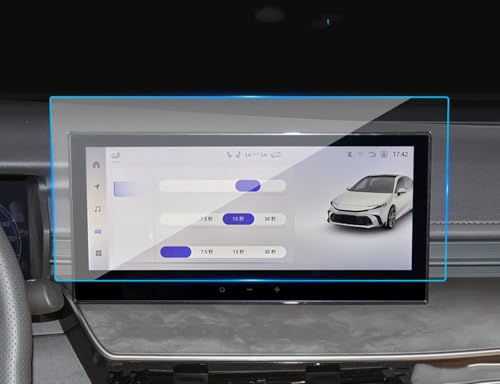 GUPEB Passend für Toyota Camry 2024 Navigation 12,3 Zoll gehärtete Folie Displayschutzfolie Autozubehör von GUPEB