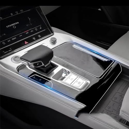 GUPEB TPU-Folie, passend für Audi Q6 Auto Innenraum Aufkleber Mittelkonsole Getriebe Armaturenbrett Navigationsbildschirm Türverkleidung Auto von GUPEB