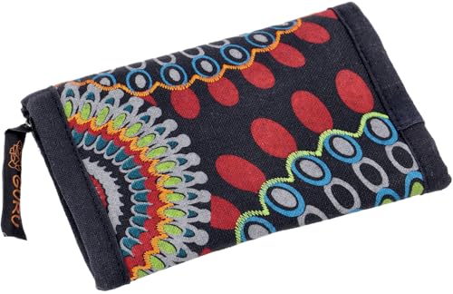 GURU SHOP Besticktes Portemonnaie Retro, Ethno, Boho Geldbeutel - Schwarz, Herren/Damen, Baumwolle, Size:One Size, 10x14x1,5 cm, Portemonnaies GURU SHOP Besticktes Portemonnaie Retro, Ethno, Boho Geldbeutel - Schwarz, Herren/Damen, Baumwolle, Size:One Size, 10x14x1,5 cm, Portemonnaies von GURU SHOP