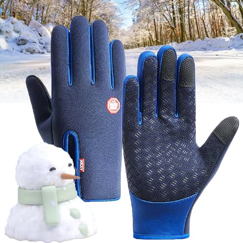 Frostfit - Thermo Handschuhe, Frostfit Thermo Handschuhe, Frostfit Thermohandschuhe, Thermo Profi Handschuhe Frostfit, Frost Fit Thermohandschuhe, Thermo Handschuhe Herren Frostfit (M,Dark blue) von GXHNB