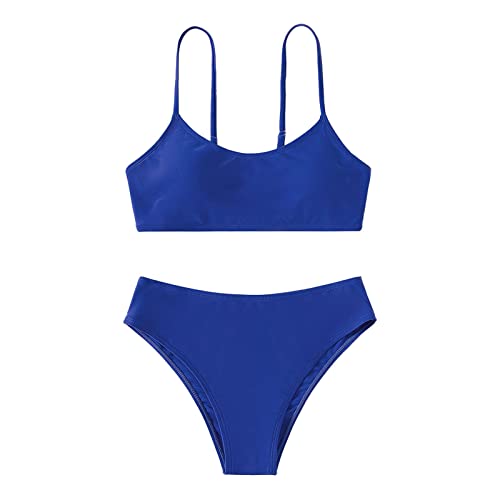 Bikini Mädchen 122 Rüschen Schwimmanzug Badebekleidung mit Triangel mit Shorts Bikinihose Bikinioberteil Bedruckte Sportlich Bikini Sets Badeanzug Zweiteiliger Tankini für Mädchen von GXYANiaoy