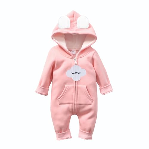 GXYANiaoy schneeanzug baby 86, Baby Overall Winter, Warm Schlafanzug Clothes Winteranzug Fleece Frühchenkleidung Ausstattung Winterkleidung Langarm Kostüm Neugeboren Schneeanzug Winterjacke von GXYANiaoy