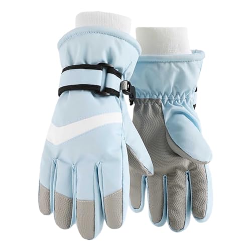 GXYANiaoy winterhandschuhe Kinder 4 Jahre, Skihandschuhe Kinder Wasserdicht, Thermo Fingerhandschuhe Snowboard Winterhandschuhe Ski Fäustlinge Softshell Kinderhandschuhe Schnee Dicke Gloves von GXYANiaoy