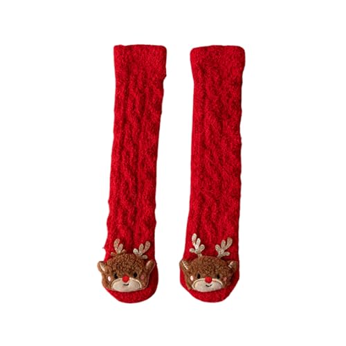 Lustige Weihnachtssocken Kinder, Socken Weihnachten Christmas Socks Gastgeschenke Weihnachtskuschelsocken Weihnachtssachen Weihnachtsstrümpfe Adventskalender Nikolaus Geschenke Kuschelsocken von GXYANiaoy