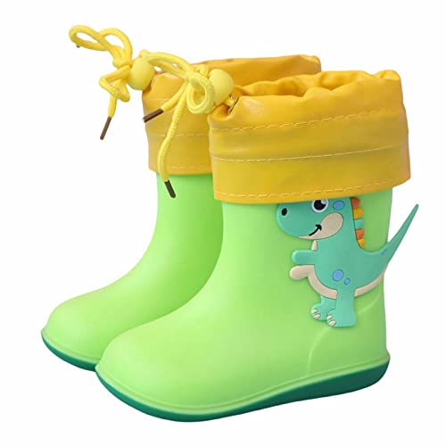 Regenstiefel Kinder Mädchen 21 23 Stiefel Regenstiefel 22 Junge Sommer Kinder Gummistiefel Regenfüßlinge Kurze Leicht Wasserdicht Wasserschuhe von GXYANiaoy