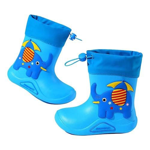 Regenstiefel Kinder Mädchen 21 23 Stiefel Regenstiefel 22 Junge Sommer Kinder Gummistiefel Regenfüßlinge Kurze Leicht Wasserdicht Wasserschuhe von GXYANiaoy