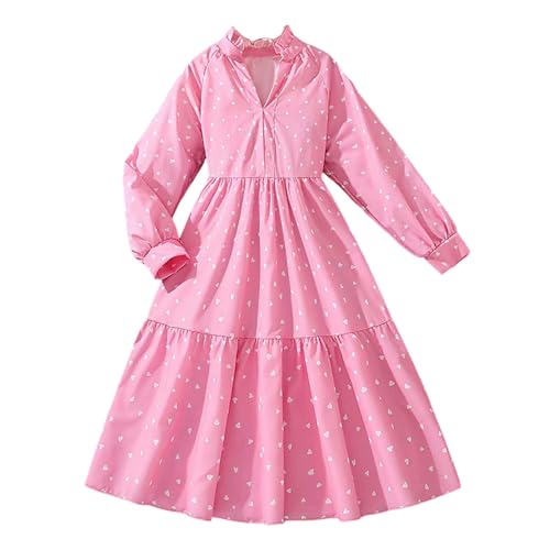 Weste Mädchen Kleidung Langarm Rüschen Cardigan Festkleider Casual Partykleid Kleid Mit Strickjacke Baumwolle Kleidanzug Party Kids Festliche Freizeit Tülkleid von GXYANiaoy