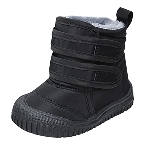 Winterschuhe Damen Plush Gefütterte Gummisohle Winter Shoes rutschfeste Outdoors Schneeschuhe Wollfutter Wasserdicht Winterboots Memory Foam Schneestiefel Trekking Warm Stiefel Sneaker von GXYANiaoy