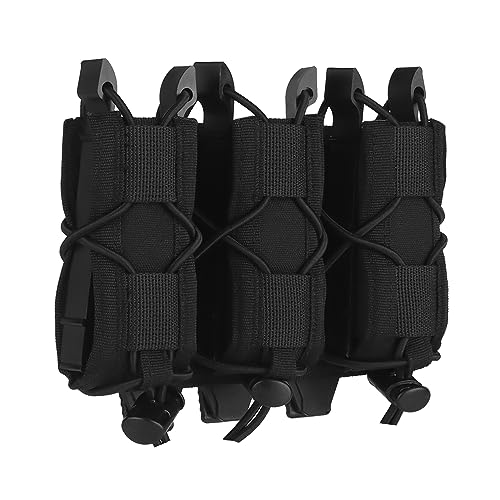 GYDEHUTJ 45acp Open-Top-Magazintasche, Triple Molle 9mm Quick Pull Tactical Magazine Taschenlampenholster Gürtelwestenhalterung GYDEHUTJ 45acp Open-Top-Magazintasche, Triple Molle 9mm Quick Pull Tactical Magazine Taschenlampenholster Gürtelwestenhalterung von GYDEHUTJ