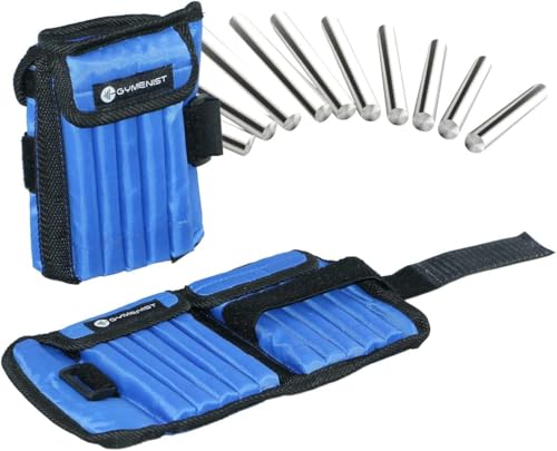GYMENIST Ein Paar Knöchelgewichte können bis zu 2,3 kg eingestellt werden, jedes Set mit 2 x Gewichtsbandagen (insgesamt 4,5 kg) GYMENIST Ein Paar Knöchelgewichte können bis zu 2,3 kg eingestellt werden, jedes Set mit 2 x Gewichtsbandagen (insgesamt 4,5 kg) von GYMENIST